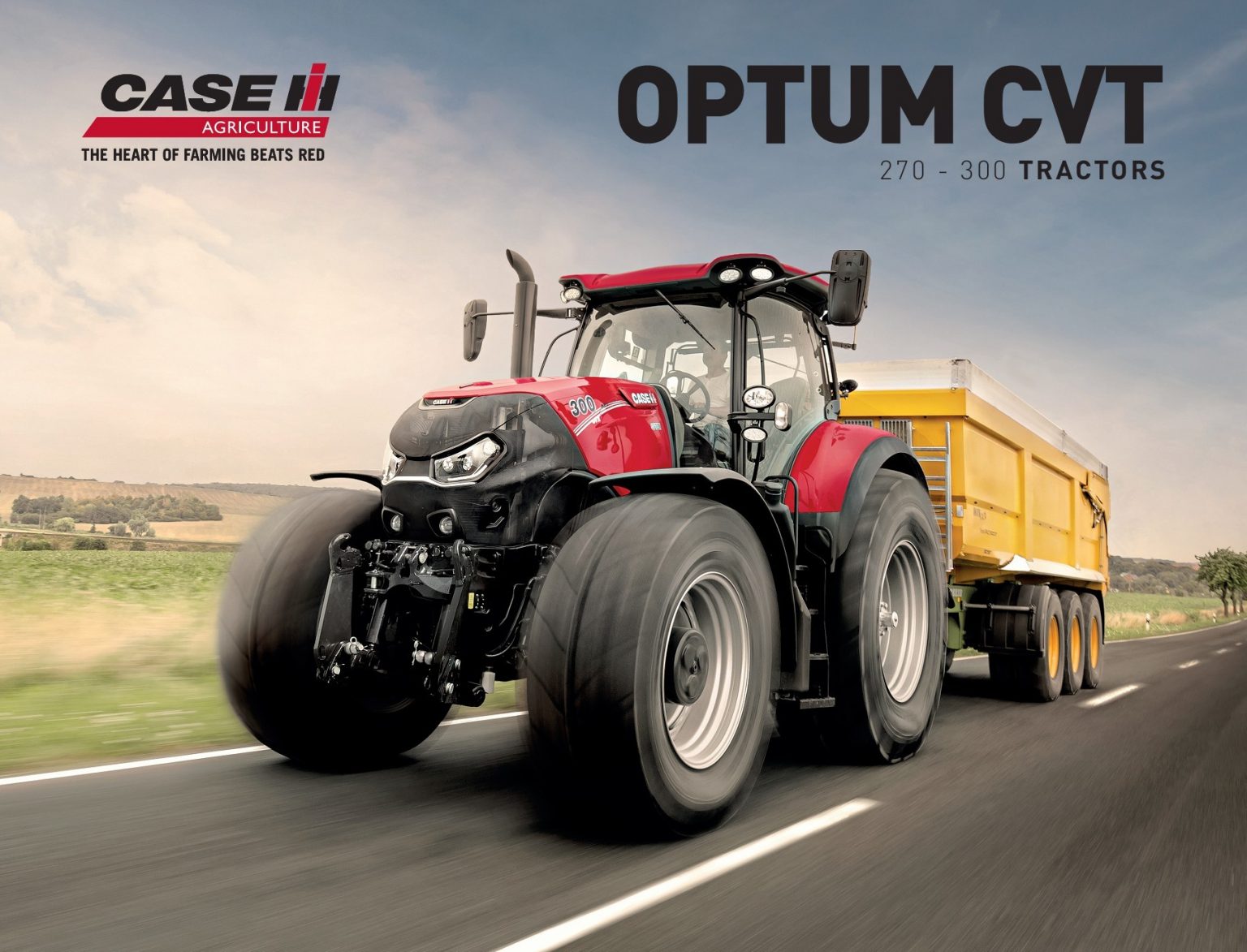 Large Tractors CASE IH Optum Series Dover and Sons