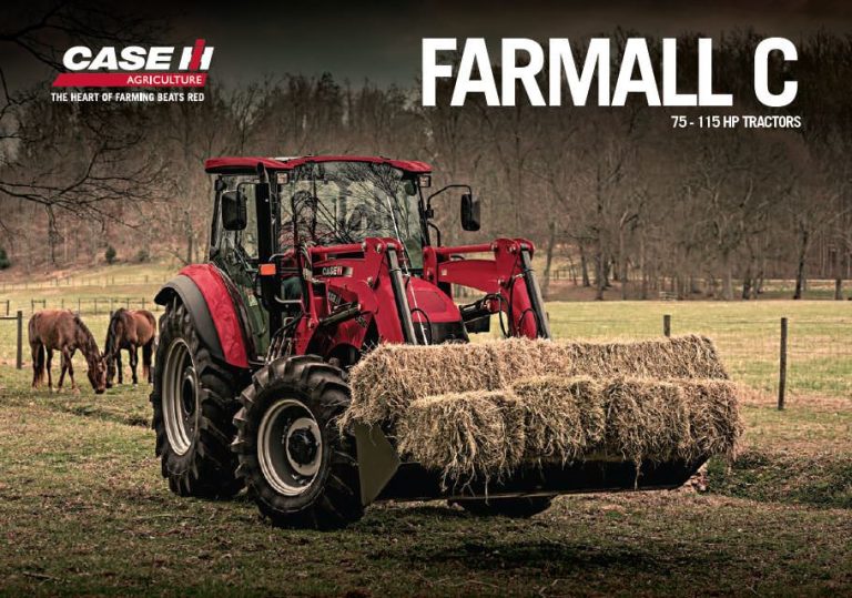 Large Tractors CASE IH Farmall Series Overview Dover and Sons